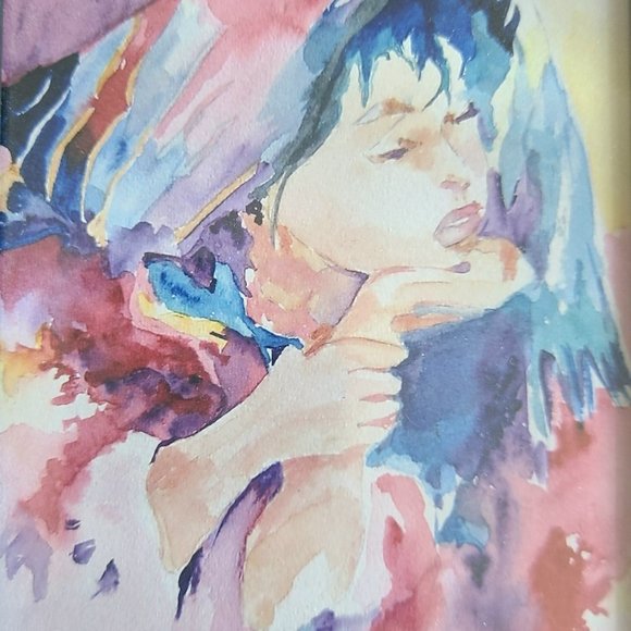 Photograph of original watercolor painting. Signed by artist. - Picture 5 of 7